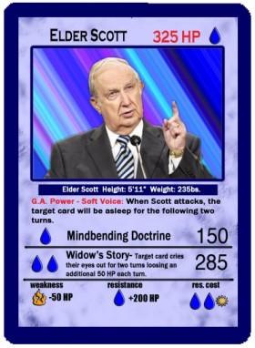 Elder Scott Trading Card